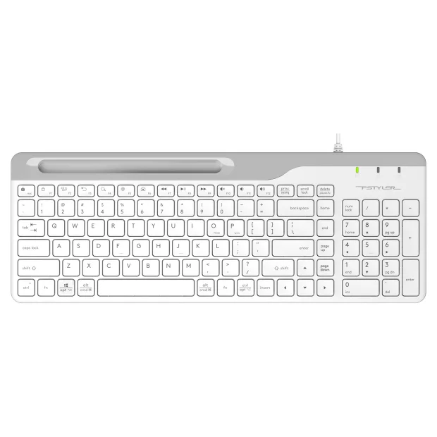 Клавиатура A4Tech Fstyler FK25 (белый/серый)